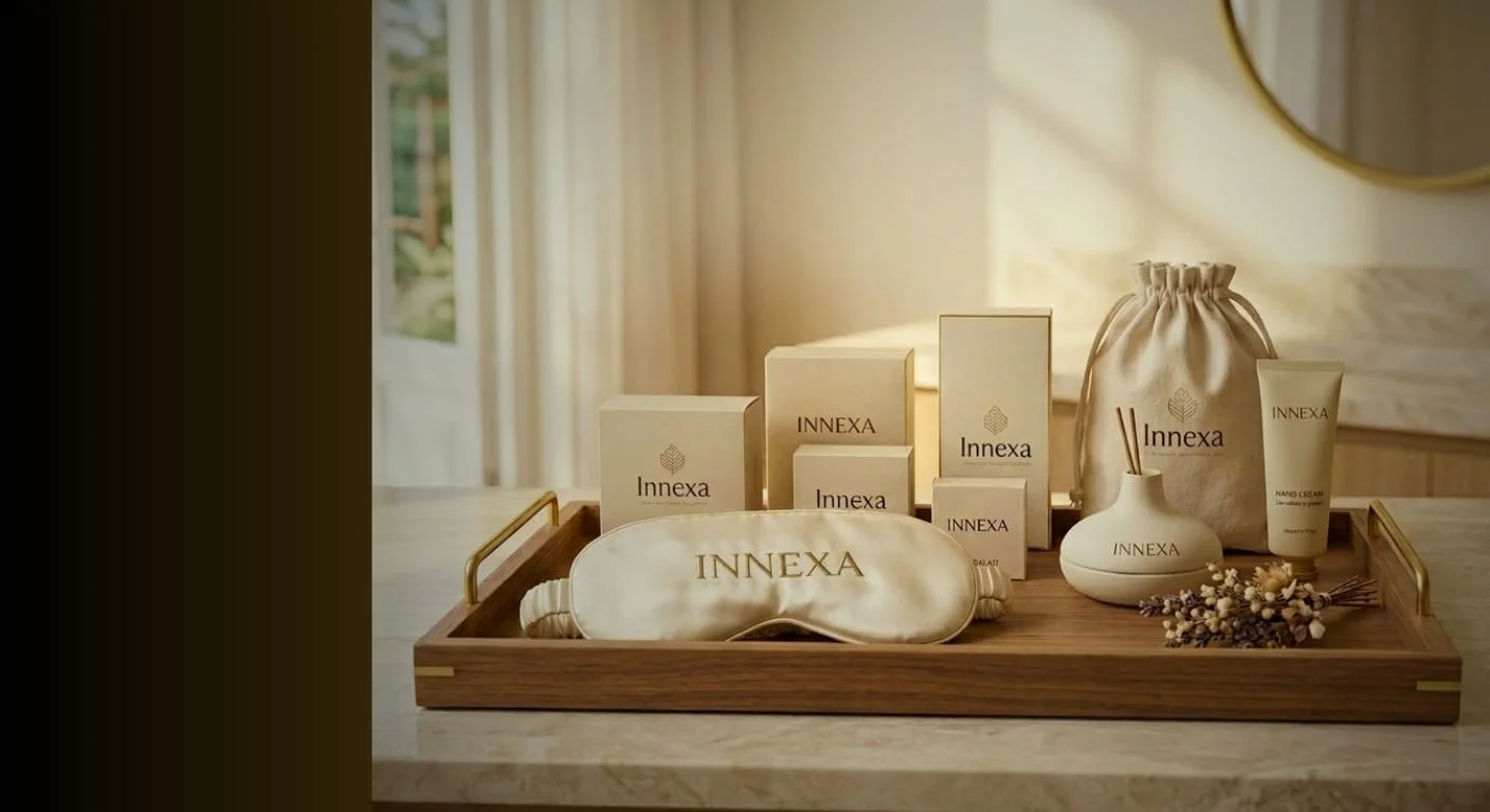 Innexa luxury bathroom amenities