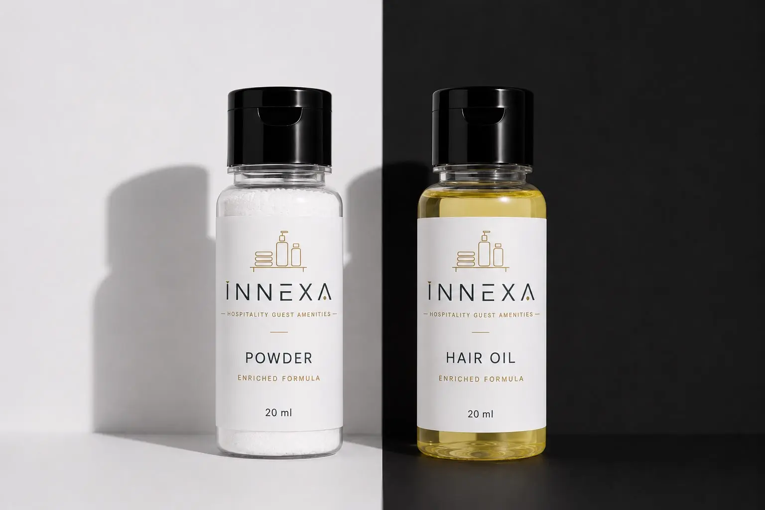 Premium powder & hair oil