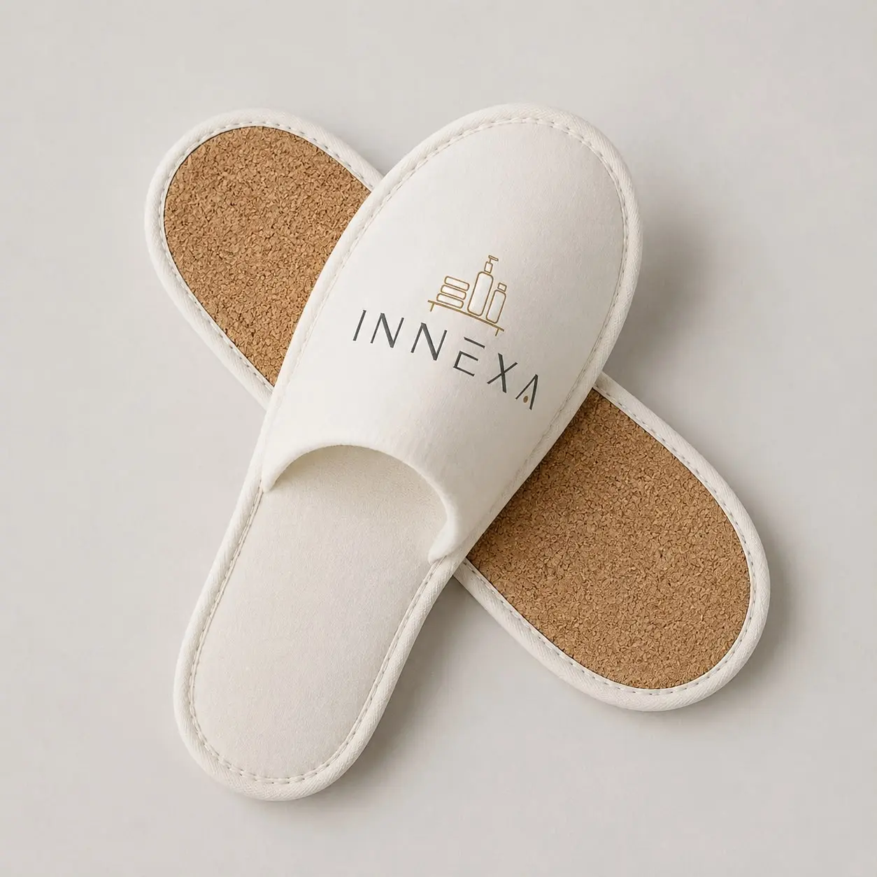 Premium guest slippers